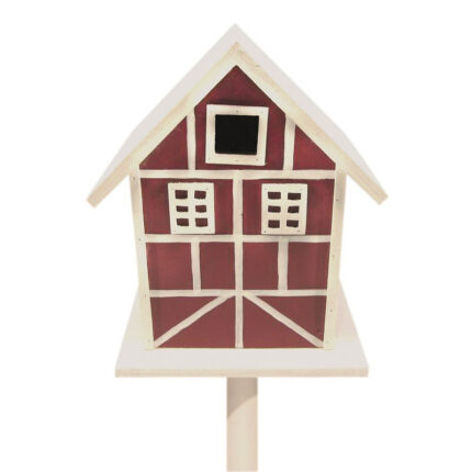 Fuglekasse på stokk