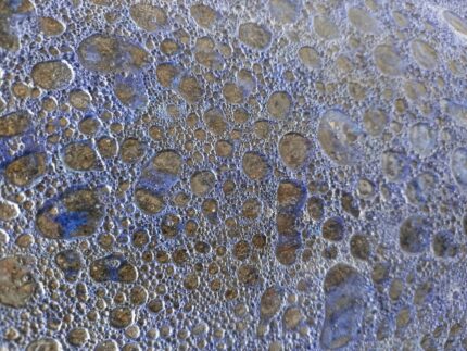 Keramisk krukke "Seafoam" Blå H 97