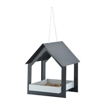 Fuglemater - hengende - grå og hvit.