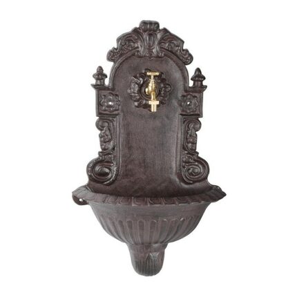 Fontene vegg, støpejern