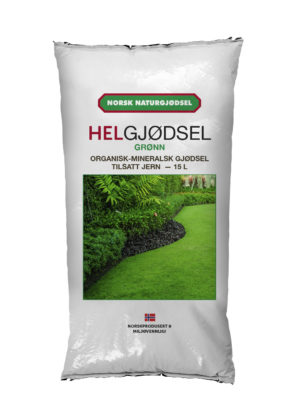 Helgjødsel Grønn 15 L sekk