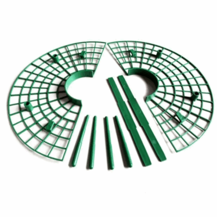 Støtte for jordbærplanter